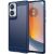 Захисний чохол UniCase Carbon для Motorola Moto G85 - Blue: фото 1 з 10