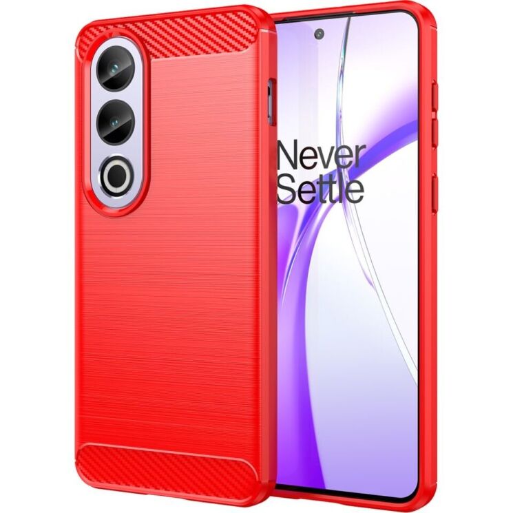 Защитный чехол UniCase Carbon для OnePlus Ace 3V - Red: фото 1 из 8