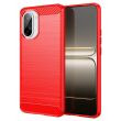 Захисний чохол UniCase Carbon для OnePlus Nord CE 5 / Ace 5 Racing - Red (387616R)