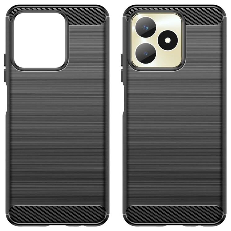 Защитный чехол UniCase Carbon для Realme Note 50 - Black: фото 2 из 8