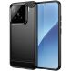 Защитный чехол UniCase Carbon для Xiaomi 15 - Black (371209B). Фото 1 из 8