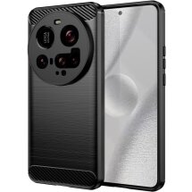 Защитный чехол UniCase Carbon для Xiaomi 15 Ultra - Black: фото 1 из 12