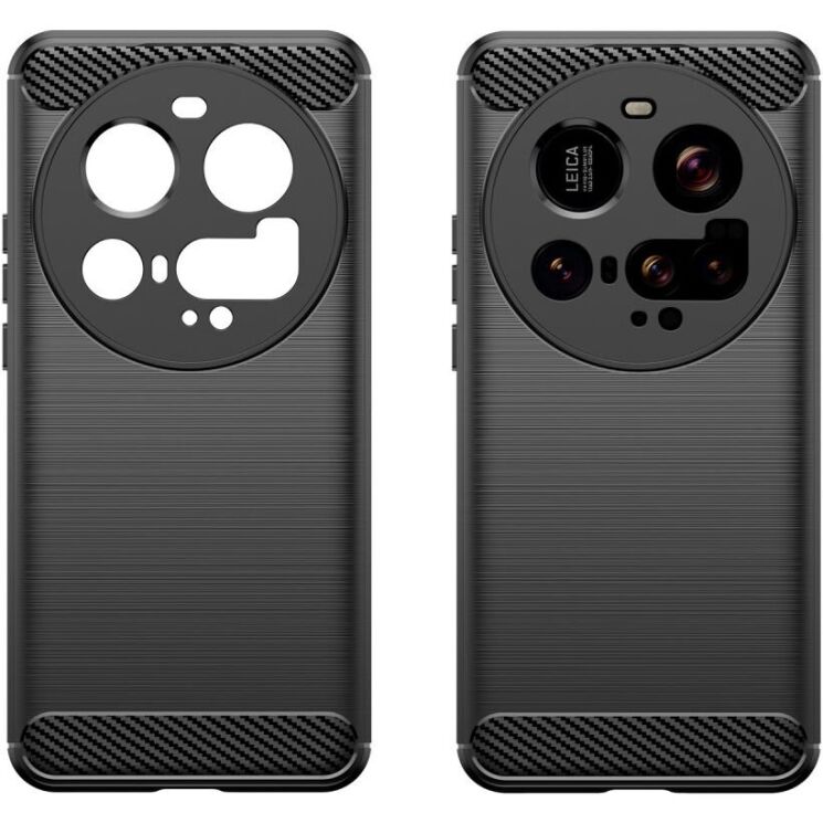 Защитный чехол UniCase Carbon для Xiaomi 15 Ultra - Black: фото 2 из 12