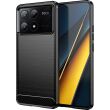 Защитный чехол UniCase Carbon для Xiaomi Poco X6 Pro - Black (345841B)