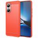 Захисний чохол UniCase Carbon для Xiaomi Poco X7 Pro - Red (371710R). Фото 1 з 8