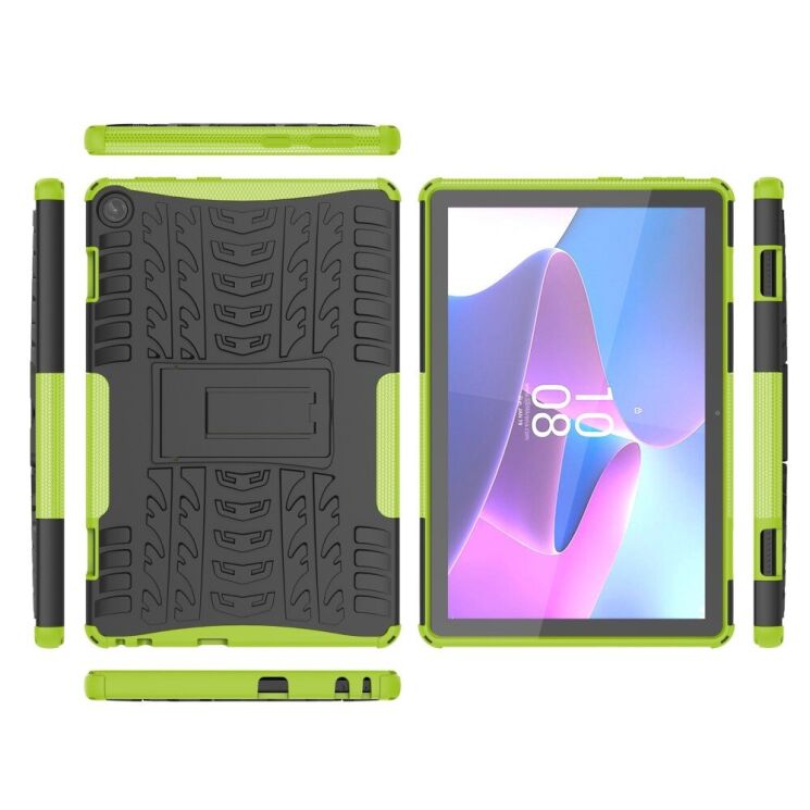 Захисний чохол UniCase Combo для Lenovo Tab M10 (Gen 3) TB328 - Green: фото 9 з 9