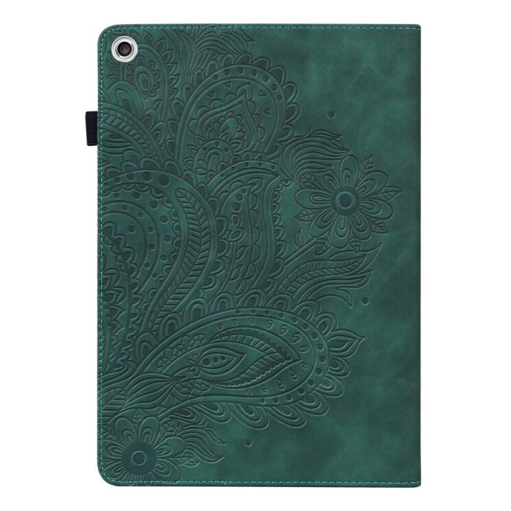 Захисний чохол UniCase Flower для Lenovo Tab M10 HD Gen 2 (TB-X306) - Green: фото 2 з 10