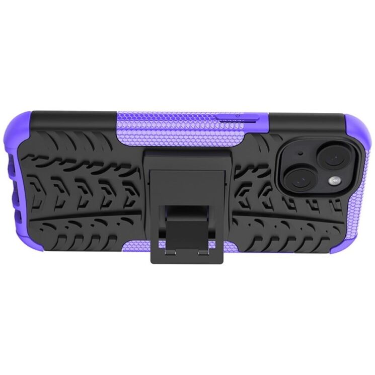 Защитный чехол UniCase Hybrid X для Apple iPhone 15 - Purple: фото 3 из 12