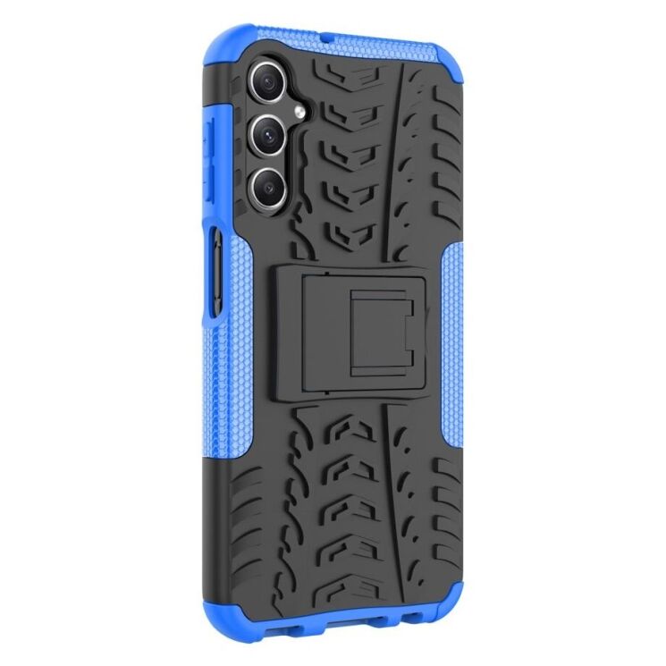 Защитный чехол UniCase Hybrid X для Samsung Galaxy A24 (A245) - Blue: фото 4 из 15