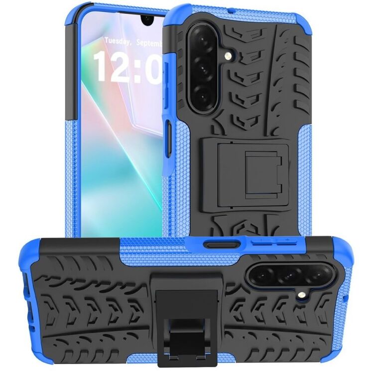 Защитный чехол UniCase Hybrid X для Samsung Galaxy A26 (A266) - Blue: фото 1 из 17