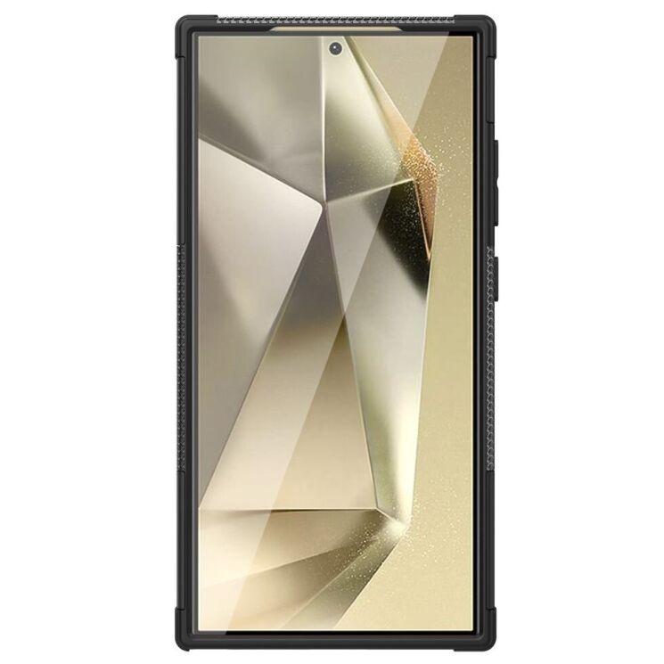 Защитный чехол UniCase Hybrid X для Samsung Galaxy S24 Ultra (S928) - Black: фото 4 из 17