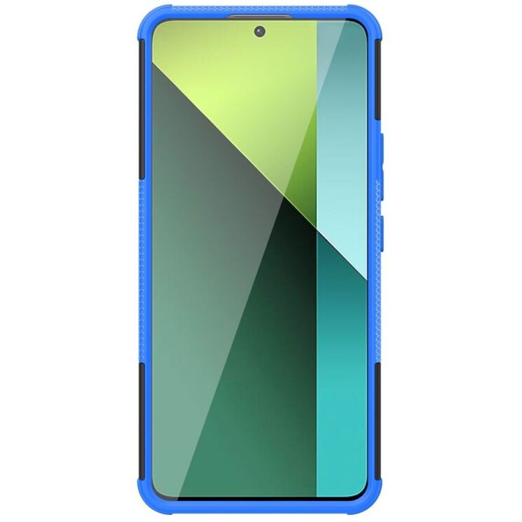 Защитный чехол UniCase Hybrid X для Xiaomi Redmi Note 13 Pro 5G / Poco X6 - Blue: фото 7 из 17
