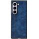 Защитный чехол UniCase Leather Series (FF) для Samsung Galaxy Fold 6 - Blue (357611L). Фото 4 из 6
