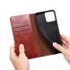 Защитный чехол UniCase Leather Wallet для Apple iPhone 14 Pro - Brown (301375Z). Фото 7 из 9
