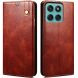 Захисний чохол UniCase Leather Wallet для Motorola Edge 60 Pro - Brown (381722Z). Фото 1 з 7