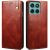 Защитный чехол UniCase Leather Wallet для Motorola Edge 60 Pro - Brown: фото 1 из 7