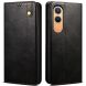 Защитный чехол UniCase Leather Wallet для OnePlus Nord CE 4 Lite - Black (382306B). Фото 1 из 6