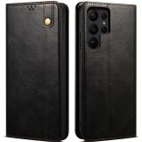 Захисний чохол UniCase Leather Wallet для Samsung Galaxy S24 Ultra - Black (343302B)