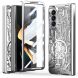 Защитный чехол UniCase Mechanical Legend для Samsung Galaxy Fold 5 - Silver (332528S). Фото 2 из 13