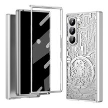 Захисний чохол UniCase Mechanical Legend для Samsung Galaxy Fold 7 - Silver: фото 1 з 7
