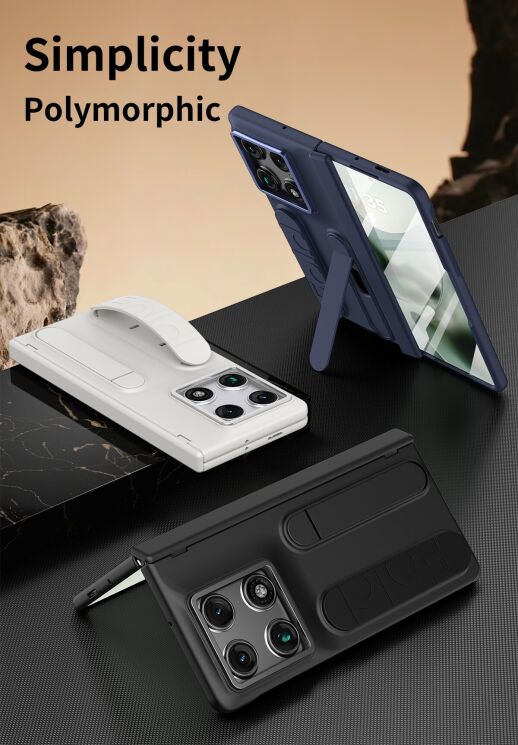 Защитный чехол UniCase Wrist Stand (FF) для Motorola Razr Fold - White: фото 8 из 15
