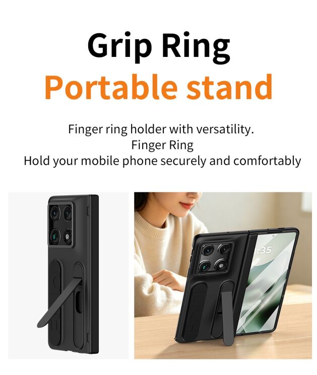 Защитный чехол UniCase Wrist Stand (FF) для Motorola Razr Fold - White: фото 6 из 15