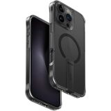 Защитный чехол UNIQ Eleva with Vertica Stand для Apple iPhone 16 Pro Max - Carbon Black: фото 1 из 6