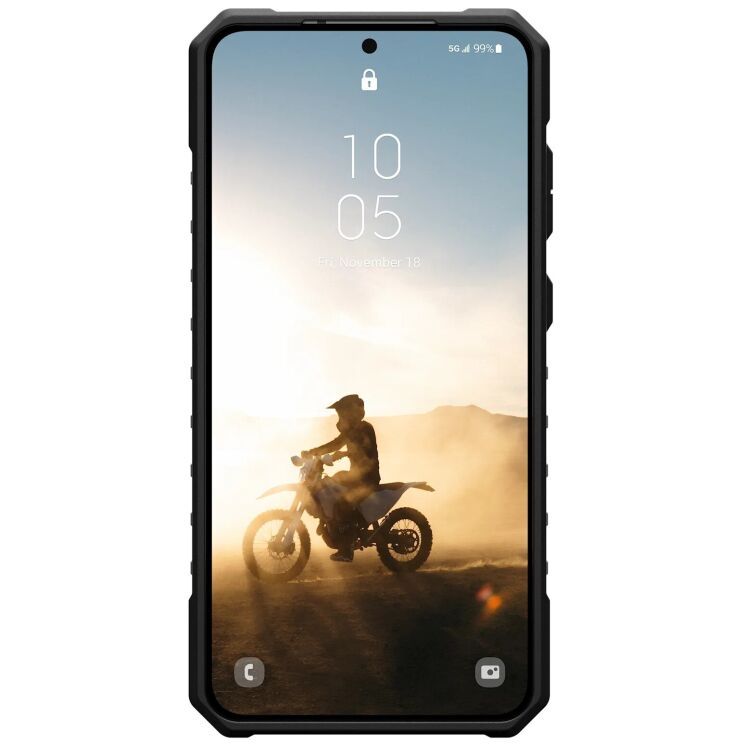 Защитный чехол URBAN ARMOR GEAR (UAG) Pathfinder Clear Pro для Samsung Galaxy S25 Plus (S936) 214484113131 - Ash: фото 2 из 9