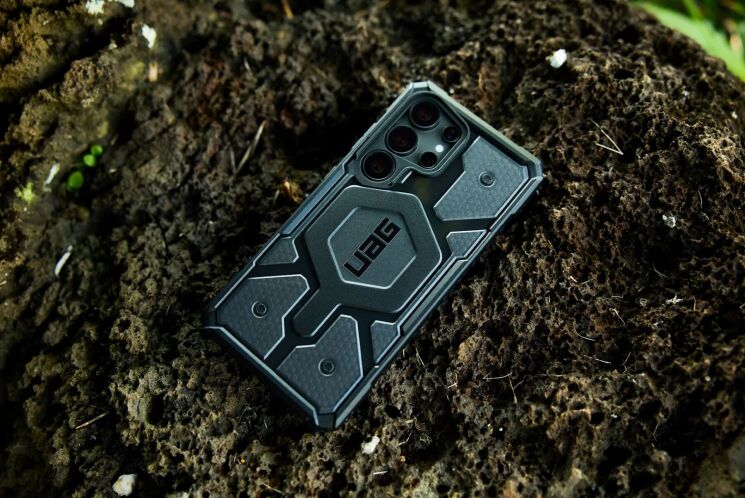 Защитный чехол URBAN ARMOR GEAR (UAG) Pathfinder Clear Pro для Samsung Galaxy S25 Plus (S936) 214484113131 - Ash: фото 8 из 9