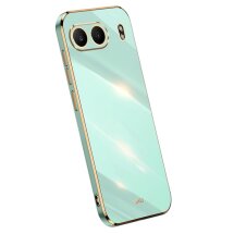 Защитный чехол XINLI Porcelain Design для OnePlus Nord 4 - Cyan: фото 1 из 17