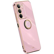 Защитный чехол XINLI Porcelain Magnetic для Realme C75 - Purple: фото 1 из 7