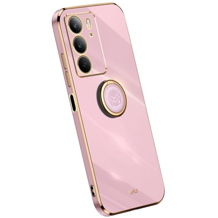 Защитный чехол XINLI Porcelain Magnetic для Realme C75 - Purple: фото 1 из 7