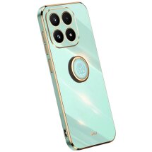 Защитный чехол XINLI Porcelain Magnetic для Xiaomi 17 - Cyan: фото 1 из 6