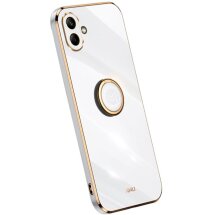 Защитный чехол XINLI Porcelain Ring для Samsung Galaxy A06 (A065) - White: фото 1 из 5