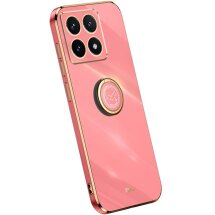 Защитный чехол XINLI Porcelain Ring для Xiaomi 14T - Red: фото 1 из 5