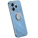 Защитный чехол XINLI Porcelain Ring для Xiaomi Redmi Note 14 5G - Blue (379400L). Фото 1 из 6