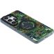 Защитный чехол YOUNGKIT Camouflage Circuit MagSafe для Samsung Galaxy S26 Ultra (S948) - Green (408549G). Фото 5 из 7