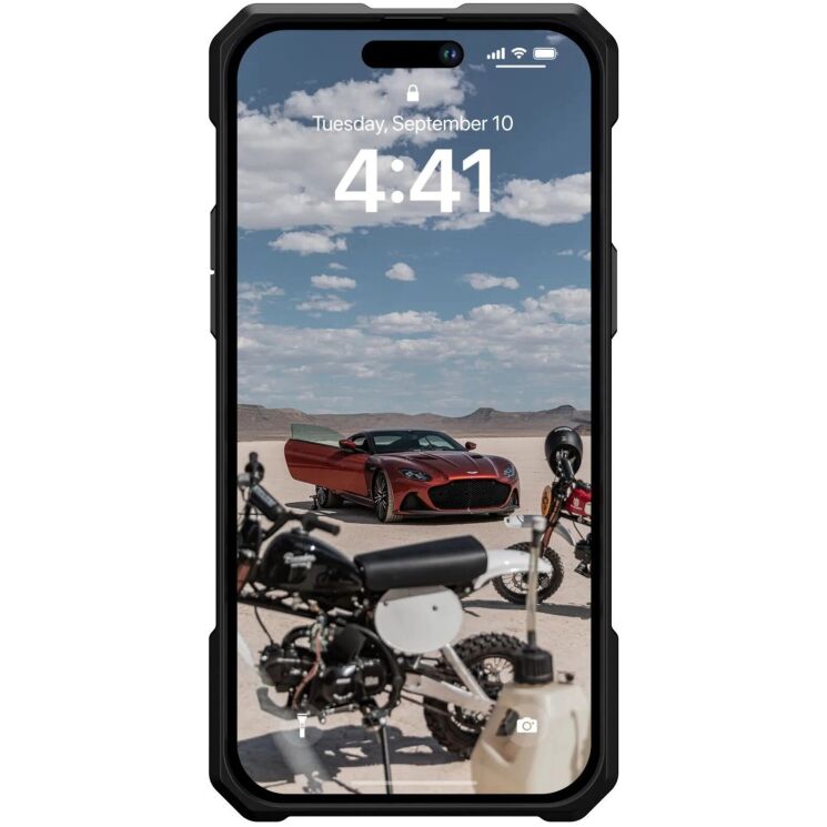 Защитный чехол URBAN ARMOR GEAR (UAG) Monarch Pro MagSafe для Apple iPhone 14 Pro Max - Silver: фото 4 из 10