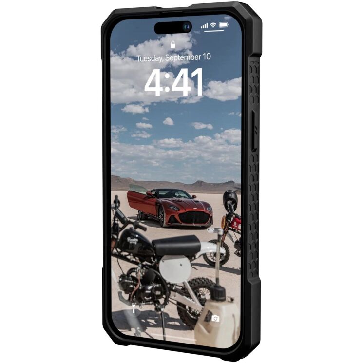 Защитный чехол URBAN ARMOR GEAR (UAG) Monarch Pro MagSafe для Apple iPhone 14 Pro Max - Silver: фото 5 из 10