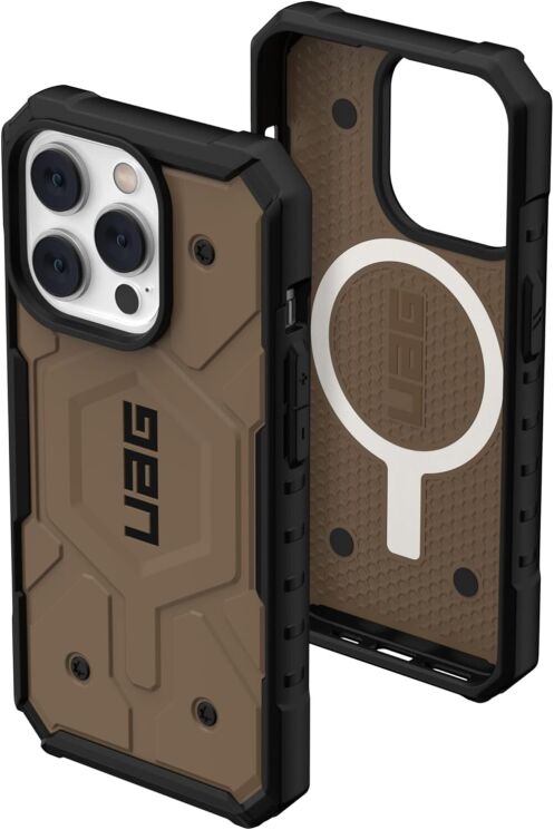 Защитный чехол URBAN ARMOR GEAR (UAG) Pathfinder MagSafe для Apple iPhone 14 Pro (114054118182) - Dark Earth: фото 4 из 5