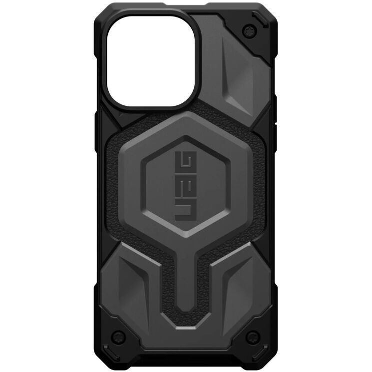 Защитный чехол URBAN ARMOR GEAR (UAG) Monarch Pro MagSafe для Apple iPhone 14 Pro Max - Silver: фото 8 из 10