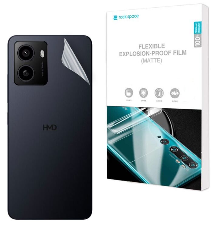 Антиблікова плівка на задню панель RockSpace Explosion-Proof Matte для HMD Pulse / Pulse Plus: фото 1 з 9