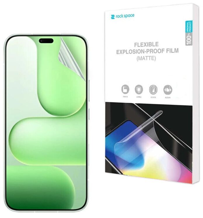Антибликовая пленка на экран RockSpace Explosion-Proof Matte для Honor 600 Lite (411840) Антибликовая пленка на экран RockSpace Explosion-Proof Matte для Honor 600 Lite: фото 1 из 8