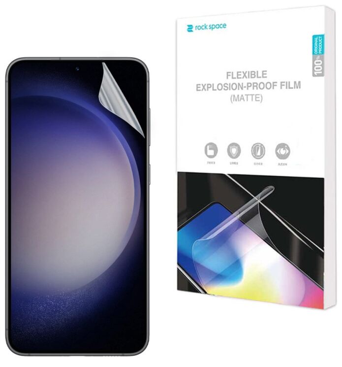 Антиблікова плівка на екран RockSpace Explosion-Proof Matte для Samsung Galaxy S24: фото 1 з 8