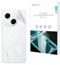 Антибликовая пленка на заднюю панель RockSpace Explosion-Proof Matte для TECNO Spark Go 1: фото 1 из 9