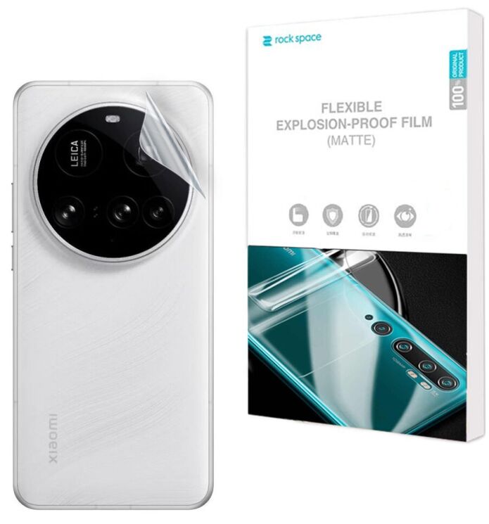 Антиблікова плівка на задню панель RockSpace Explosion-Proof Matte для Xiaomi 15 Ultra: фото 1 з 9