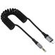 AUX-кабель Hoco UPA33A Lightning to 3.5mm (1.5m) - Black (896486B). Фото 3 из 7