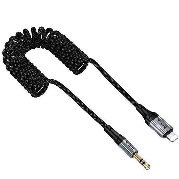 AUX-кабель Hoco UPA33A Lightning to 3.5mm (1.5m) - Black (896486B) AUX-кабель Hoco UPA33A Lightning to 3.5mm (1.5m) - Black: фото 3 из 7