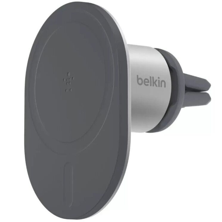 Автомобільний тримач Belkin Car Vent Mount with MagSafe (WIC003BTGR) - Grey: фото 1 з 9