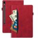 Чехол Deexe Business Style для Samsung Galaxy Tab S10 FE Plus - Red (378500R). Фото 5 из 9